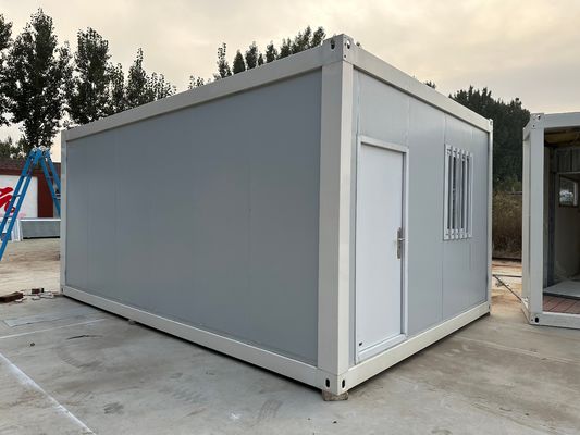 Einzelpaket Größe 600X600X300 cm und Containerhaus für Bürogebäude Schlafsaal 20 40ft tragbare Kabine Bungalow