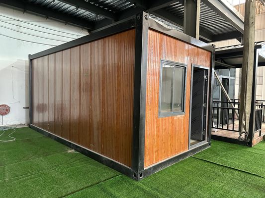Einzelpaket Größe 600X600X300 cm und Containerhaus für Bürogebäude Schlafsaal 20 40ft tragbare Kabine Bungalow