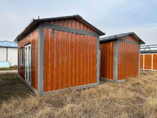 Einzelpaket Größe 600X600X300 cm und Containerhaus für Bürogebäude Schlafsaal 20 40ft tragbare Kabine Bungalow