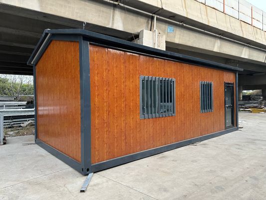 Einzelpaket Größe 600X600X300 cm und Containerhaus für Bürogebäude Schlafsaal 20 40ft tragbare Kabine Bungalow
