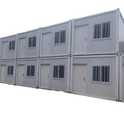 Haus Galvanisierte Stahlstruktur Sandwich-Panel 20ft 40ft Container Zuhause Moderne Fertigwaren Flat Pack Wohnhaus Container