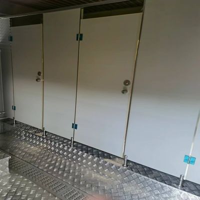 Portable WC Toilette Sicherheitstür Gebrauchtes Bewegliche temporäre mobile Toiletten mit Zubehör vorgefertigt Set Atmung