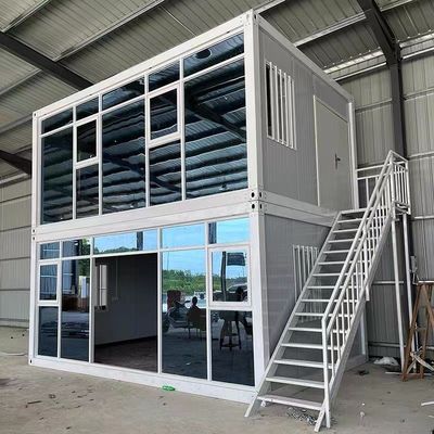 20ft 40ft Vorgefertigte einfache Montage Demontage Trennbares Containerhaus Moderne einfache Stil für Hotel entworfen