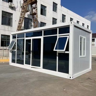 20ft 40ft Vorgefertigte einfache Montage Demontage Trennbares Containerhaus Moderne einfache Stil für Hotel entworfen