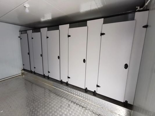 Standarddicke vorgefertigte Camping-Duschtoiletten für modernen Stil und einfache Installation