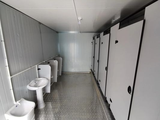 Standarddicke vorgefertigte Camping-Duschtoiletten für modernen Stil und einfache Installation