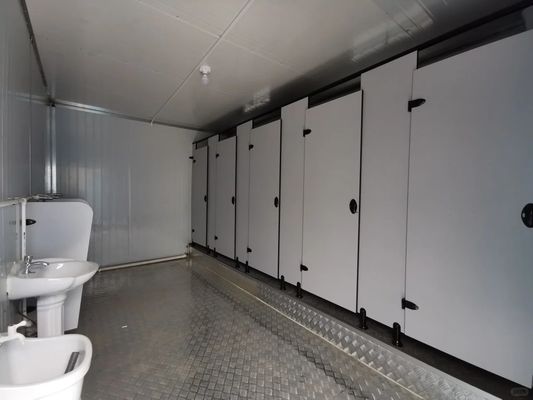 Standarddicke vorgefertigte Camping-Duschtoiletten für modernen Stil und einfache Installation