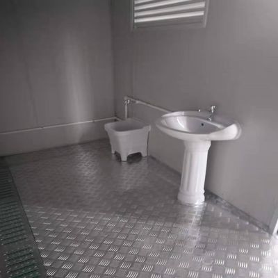 Portable Room Outdoor Dauerhafte Ermäßigung Mobile Toilette Portable Toilette Modulares Bad mit Waschbecken