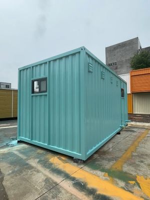 s Innovative Stahlcontainer öffentliche Toilette mit Kniebein-Sitzmöglichkeiten und lokaler Standard-Elektrizität für umweltfreundliche