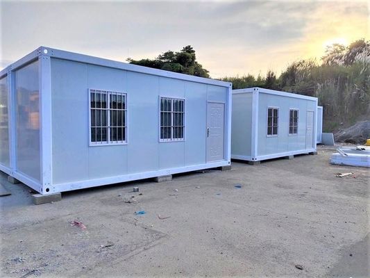 20 ft Sandwich Panel Personalhäuser für Hotel von professionellen von abnehmbaren Containerhaus