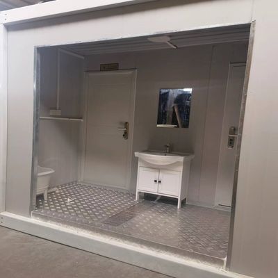 Endlisting 20 40 ft Fertig gemacht Portable Modern Mobile Tiny Prefab Klappbehälter Toilette mit Zubehör Müllsack