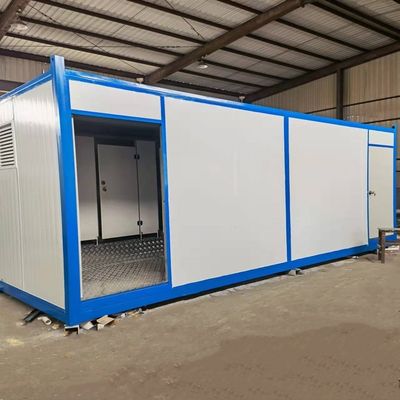 Oberdach wasserdicht vorgefertigte Einzel-Schnellmontage tragbare Toilette aus Behältermaterial