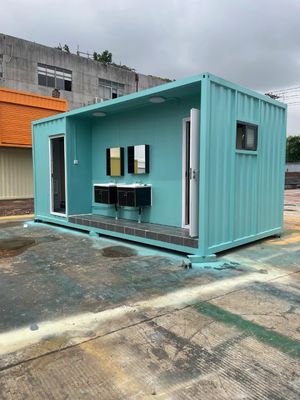 Südostasien Stil Modernes Design Mobile Kunststoff Chemische bewegliche Toilette Einfaches vorgefertigtes Haus mit modernem Stil