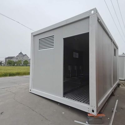 2 3 4 Bahnhof VIP Dusche und Toilette Portable Luxus Toilette Außentoilette Anhänger mit anpassbaren Optionen