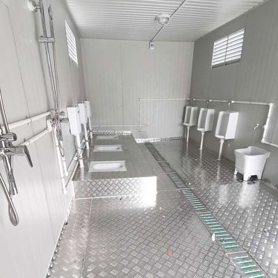 Dicke 2024 Außentoilette Einzeltoilette Industriedesign Stil öffentliche mobile Toilette mit Dusche Container Haus Luxus Toilette