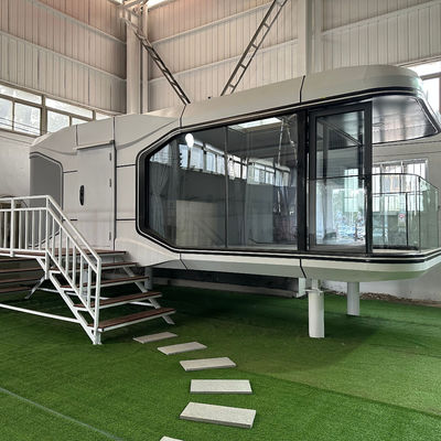 Portable Prefab Stahl Villa für Multi-Funktion Smart Space Capsule und Outdoor Camping