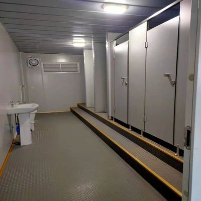 Umweltfreundlich Australien Standardfarbe Weiß oder angepasst Farbe Außenhaus Baustelle Montage Toilette