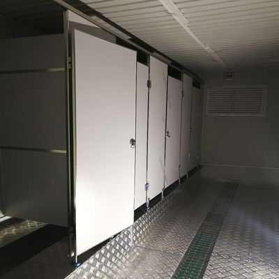 Schnelle Installation Unisex Design Vorgefertigte Toilette Modular Container Beweglicher Container Toilette Vorgefertigte Einfache Montage Bad