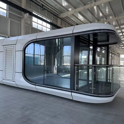 Individuelle Innenausstattung Modernes Design Luxuriöse Campingkapseln Vorgefertigte Häuser mit intelligenten Systemen