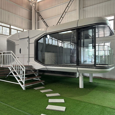 Modernes, vorgefertigtes Wohnmobile Haus für Hotel Villa Hot Style Modernes, möbliertes Outdoor Space Capsule House