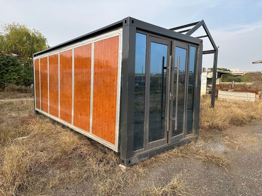 20 ft Containerhaus Fertigkontainer Kleines Haus Flat Pack Container für tragbare Räume im Freien