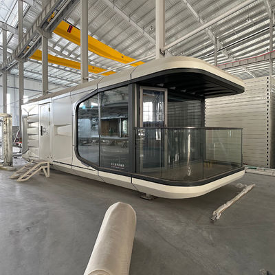 Hotel Luxus Mobile Container House mit Outdoor Space Capsule und kommerziellem Raumdesign