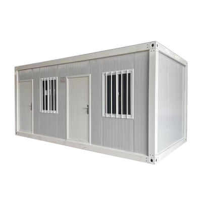 Arbeiterlager Wasserdicht Feuerdicht Stabil 20 40 Fuß kundenspezifisches Sandwich-Panel Vorgefertigt Trennbares Containerhaus Versand 40'HQ