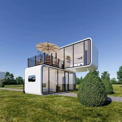 Außenkabine Haus Raumkapsel vorgefertigte Kapsel Zimmer für Hotel in 20'/40' Container