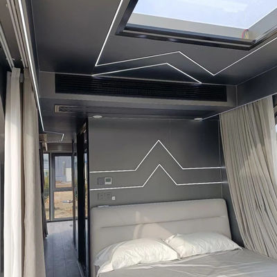 Tourist Resort Prefab Mobile Villa Space Capsule Kleines Haus mit individueller Größe und Bad Modular Hotel