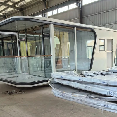 Tourist Resort Prefab Mobile Villa Space Capsule Kleines Haus mit individueller Größe und Bad Modular Hotel