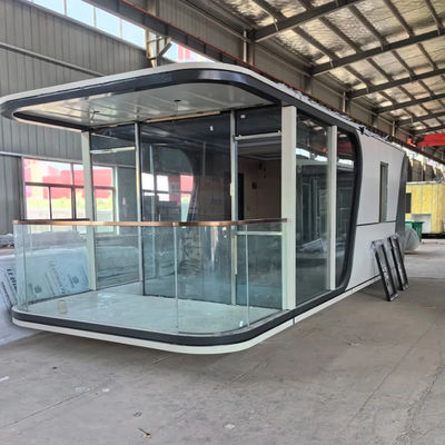 Outdoor-Prefab Space Capsule House Hotel Option mit individueller Farbe