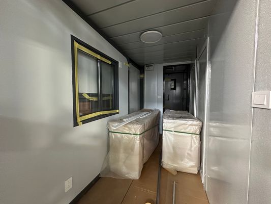 Abnehmbare Ausdehnung Container Haus Villa kundenspezifische Farbe vorgefertigte Modulhaus
