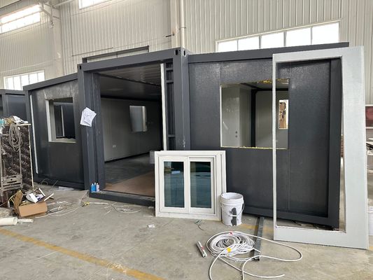Erweiterbare vorgefertigte Villa 20 ft Mobil Containerhaus mit modernem Design