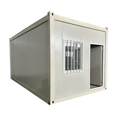 Luxusmoduläres 20ft 40ft sicheres starkes, stabiles, energiesparendes, abnehmbares Containerhaus mit gebrochener Brückentür aus Aluminium