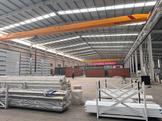 Portable Room Outdoor Einzigartig gestaltetes Stahl Flat Pack Containerhaus mit galvanisierter Stahlstruktur
