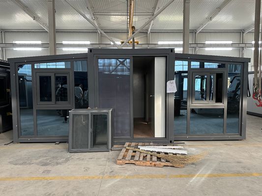Haus Schnellbau 40 Ft 20 Ft Vorgefertigtes Modernes Bewegliches Vorgefertigtes Villa Tragbares Individuelles Layout Erweiterbares Containerhaus