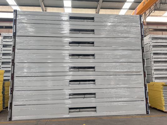 Wasserdicht Feuerdicht 6x3x2.8 Meter 20ft Galvanisierter Leichtstahlrahmen Vorgefertigtes Modularhaus Flat Pack Containerhaus