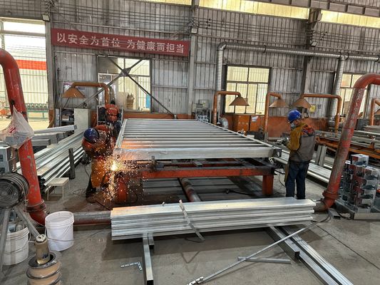Rotproof 40'HC Kohlenstoffarme Energieeinsparung Modular Mobile Prefab Stahlrahmen Flat Pack Container Haus für Büro