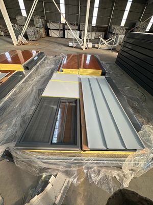 Schnellmontage Container Büro Wasserdicht Feuerdicht Modular Stahlrahmen Flat Pack Container House 40'HC Versand Hotel