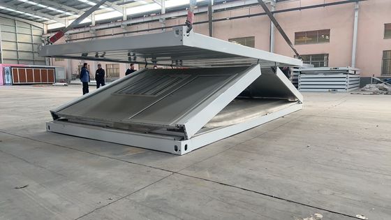 3C/CE/CL/SAA Standard Stromversorgung Schnelle Montage Vorgefertigte Sandwichplatte Modulares Zigzag-Faltbehälterhaus