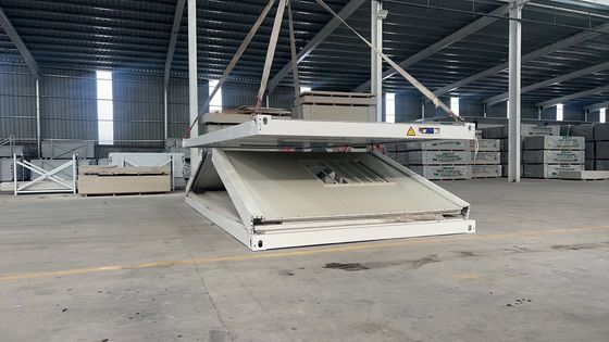 Upgrade Fast Build 20ft 30ft 40ft kundenspezifische modulare wasserdichte Glaswolle Sandwich Panel Klappbehälter Haus mit 1