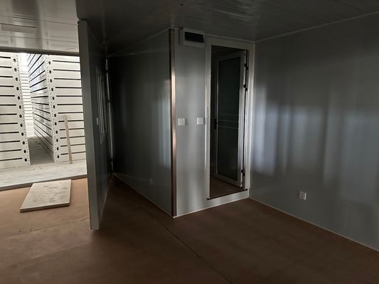 20 40 Fuß Mobilmodul Container Haus Wasserdichtes Lichtrahmen Vorgefertigtes Kleines Haus mit modernem Design