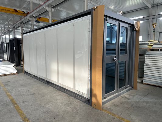 40 Fuß abnehmbarer, erweiterbarer, feuerfester Stahl-Villa-Typ Container-Haus