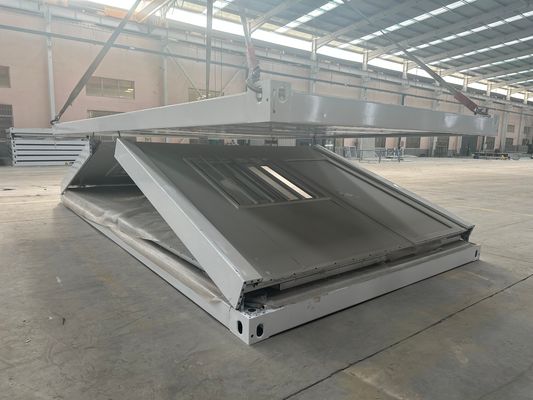 Aluminiumfenster Stahlrahmen Vorgefertigte 20 40Ft bewegliche Vorgefertigte portable Klappcontainerhaus für flexible Zwecke