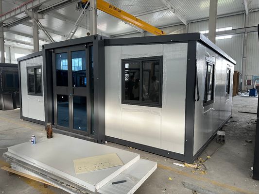 Moderner Design Stil Luxus Typ 20ft Schnellbau Modul Erweiterbares Containerhaus