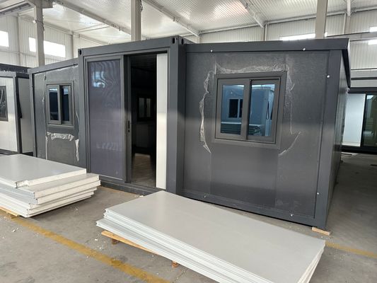Moderner Design Stil Luxus Typ 20ft Schnellbau Modul Erweiterbares Containerhaus