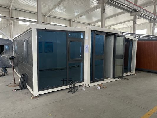 Zeitgenössischer Design-Stil Villa vollständig angepasst 40ft erweiterbarer Container Haus mit feuerdichtem Wasserdichtem Wandpanel Stahl