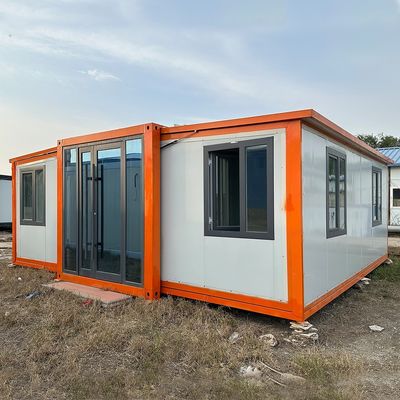 40 Fuß bewegliches Haus mit Stahlrahmen Wohnzimmer Villa Luxus Containerhaus aus Stahl und gute Wärmedämmung