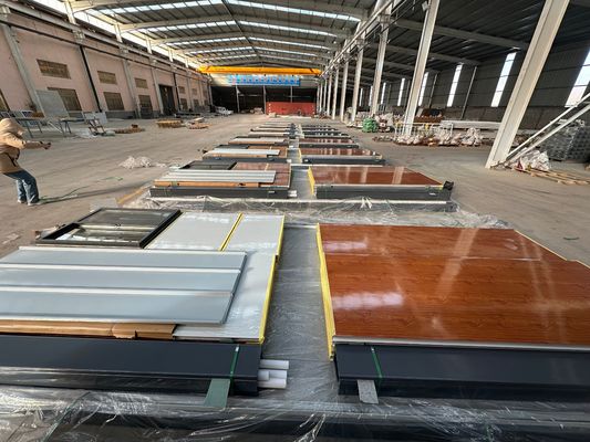 Verbundene Fettpack Container House 20FT/40FT angepasst Versand Flat Pack Büro Container Frame House