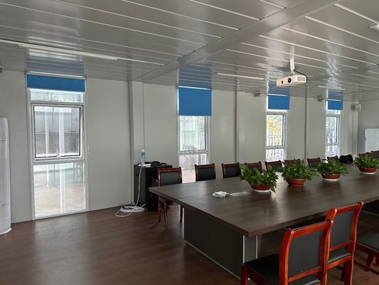 Verbundene Fettpack Container House 20FT/40FT angepasst Versand Flat Pack Büro Container Frame House